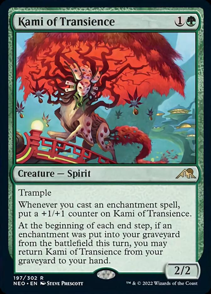 Kami of Transience (NEO-197) - Kamigawa: Neon Dynasty [Rare]