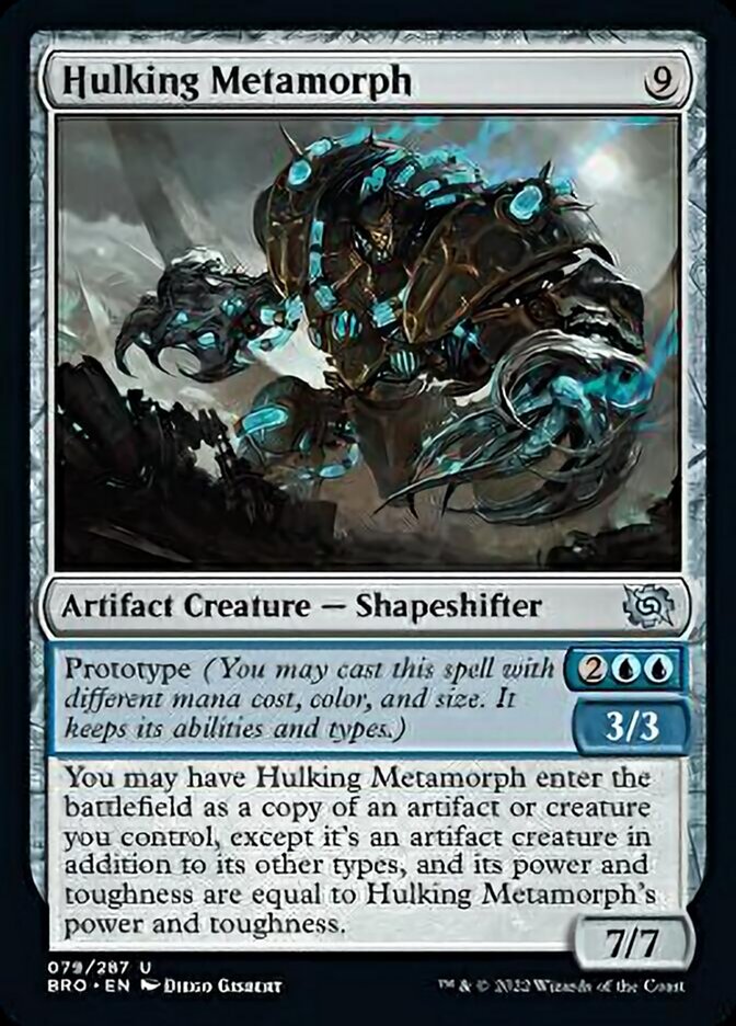 Hulking Metamorph (BRO-079) - The Brothers' War [Uncommon]