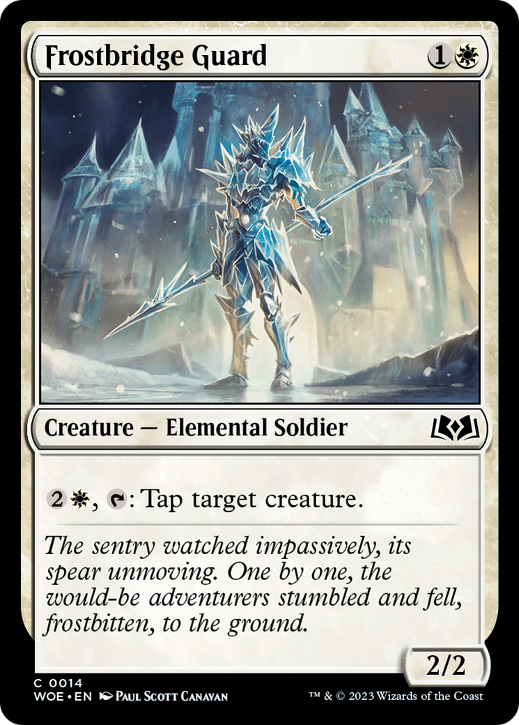 Frostbridge Guard (WOE-014) - Wilds of Eldraine [Common]
