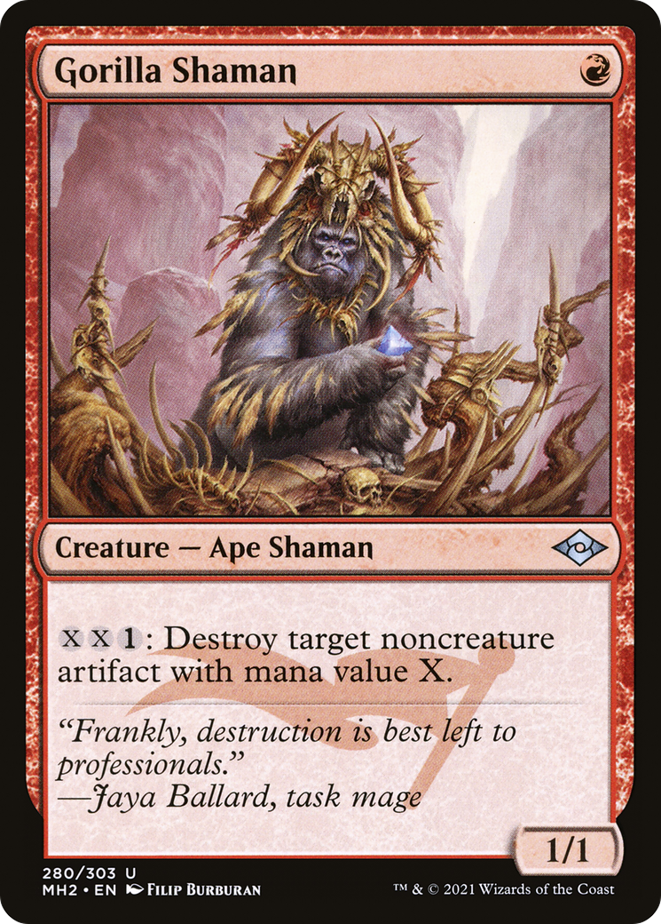 Gorilla Shaman (MH2-280) - Modern Horizons 2 Foil [Uncommon]