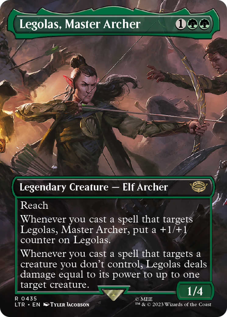 Legolas, Master Archer (LTR-435) - The Lord of the Rings: Tales of Middle-earth (Borderless) [Rare]