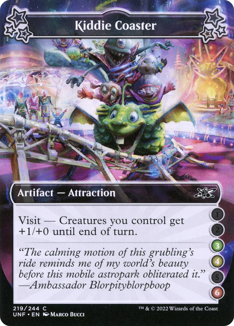 Kiddie Coaster (UNF-219D) - Unfinity Foil [Common]