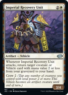 Imperial Recovery Unit (J22-197) - Jumpstart 2022 [Uncommon]