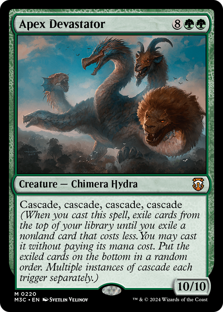 Apex Devastator (M3C-220) - Modern Horizons 3 Commander Foil [Mythic]