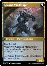 Aetherblade Agent // Gitaxian Mindstinger (MOM-088) - March of the Machine [Common]
