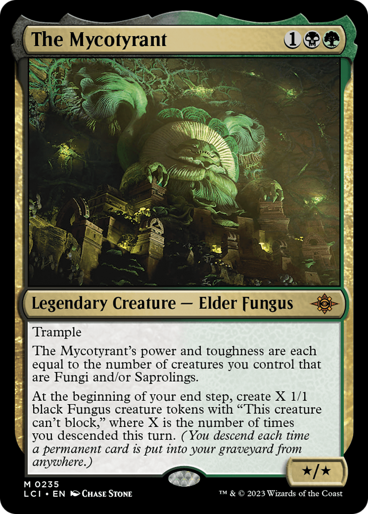 The Mycotyrant (LCI-235) - The Lost Caverns of Ixalan Foil [Mythic]