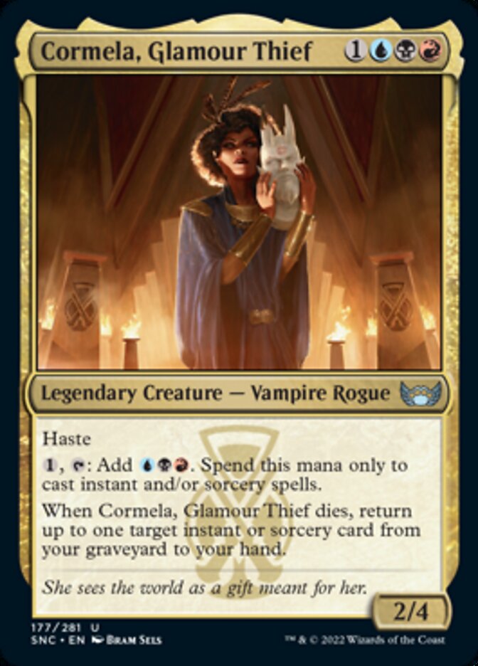 Cormela, Glamour Thief (SNC-177) - Streets of New Capenna [Uncommon]