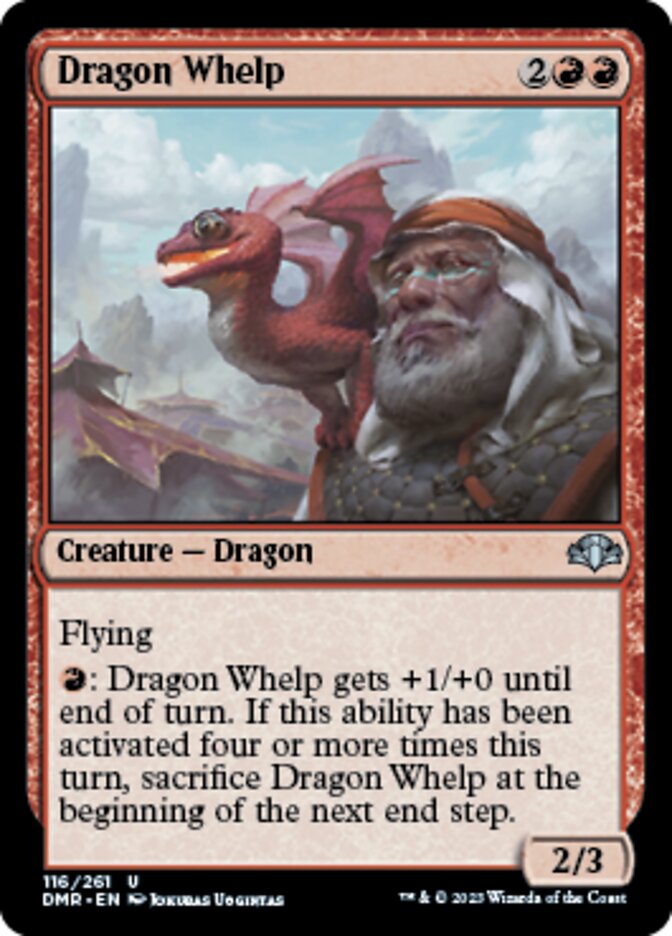 Dragon Whelp (DMR-116) - Dominaria Remastered [Uncommon]