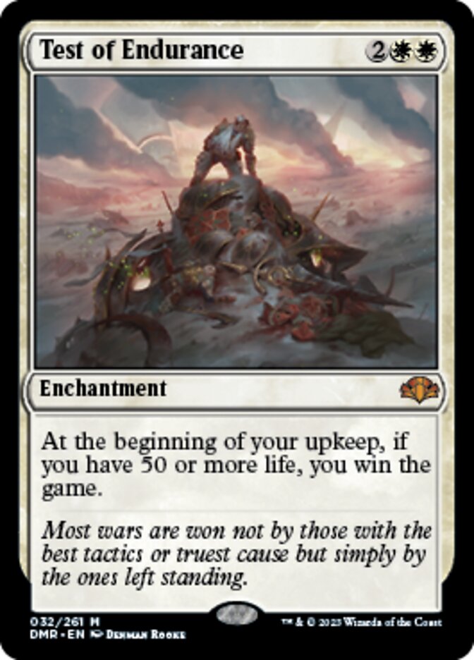 Test of Endurance (DMR-032) - Dominaria Remastered [Mythic]