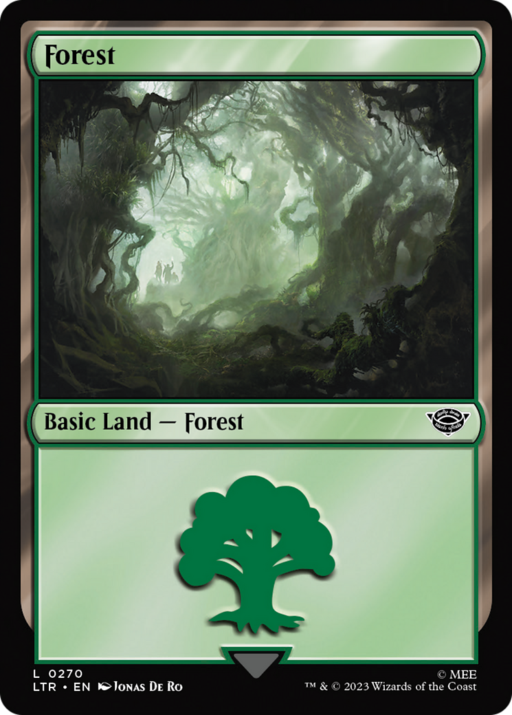 Forest (LTR-270) - The Lord of the Rings: Tales of Middle-earth Foil [Common]