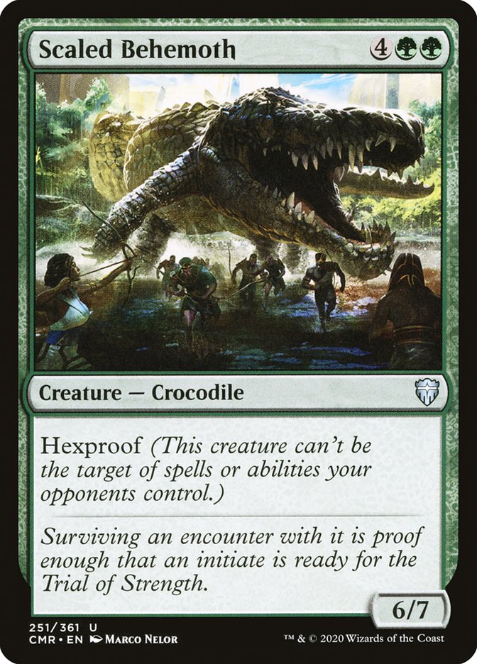 Scaled Behemoth (CMR-251) - Commander Legends [Uncommon]