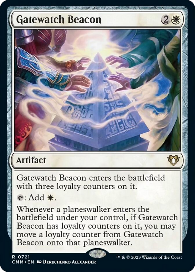 Gatewatch Beacon (CMM-721) - Commander Masters [Rare]