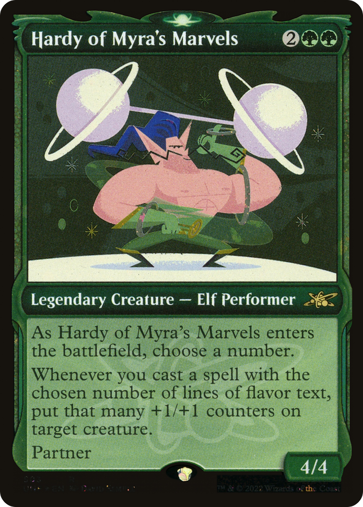 Hardy of Myra's Marvels (UNF-503) - Unfinity: (Showcase) Galaxy Foil [Rare]