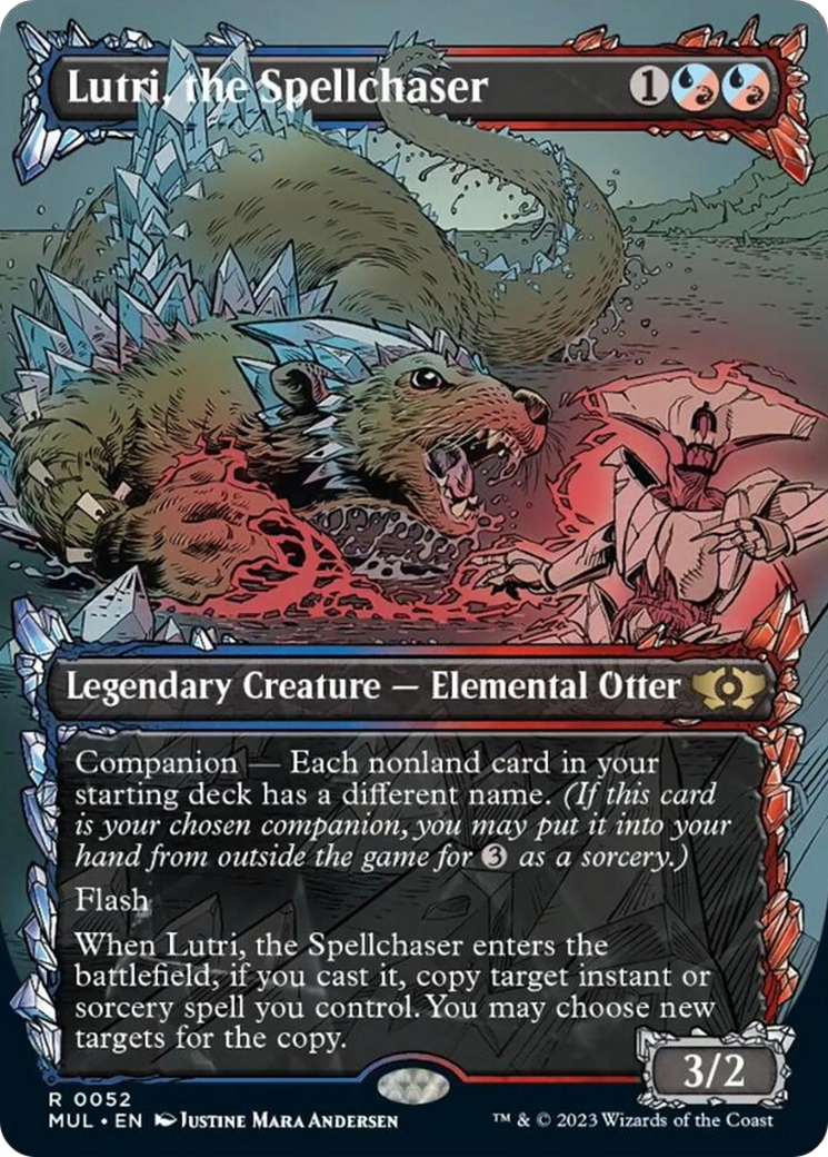 Lutri, the Spellchaser (MUL-052) - Multiverse Legends: (Showcase) (Borderless) [Rare]