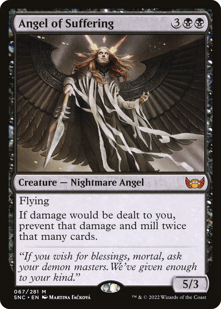 Angel of Suffering (SNC-067) - Streets of New Capenna [Mythic]