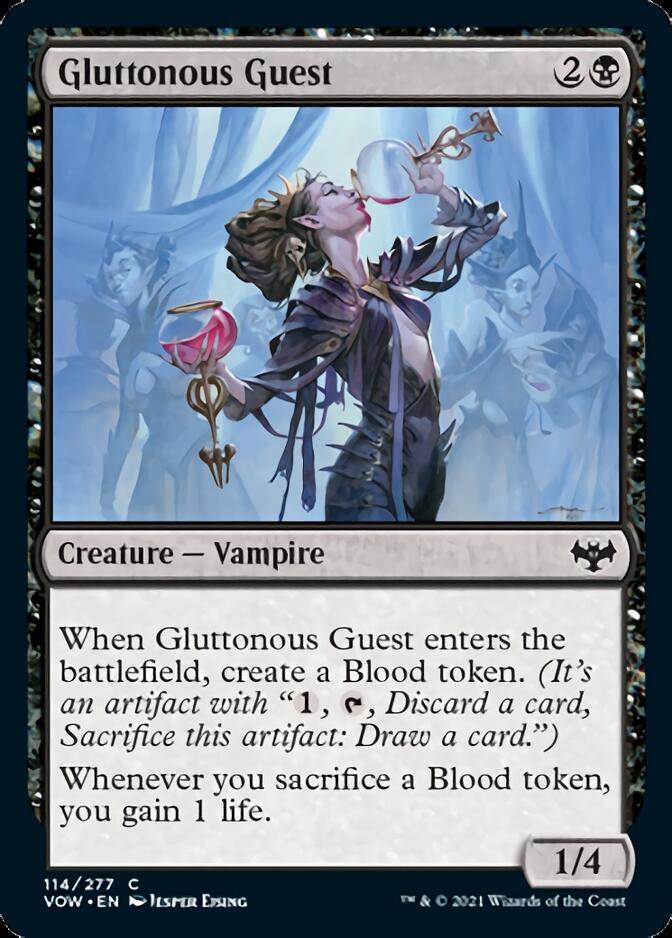 Gluttonous Guest (VOW-114) - Innistrad: Crimson Vow [Common]
