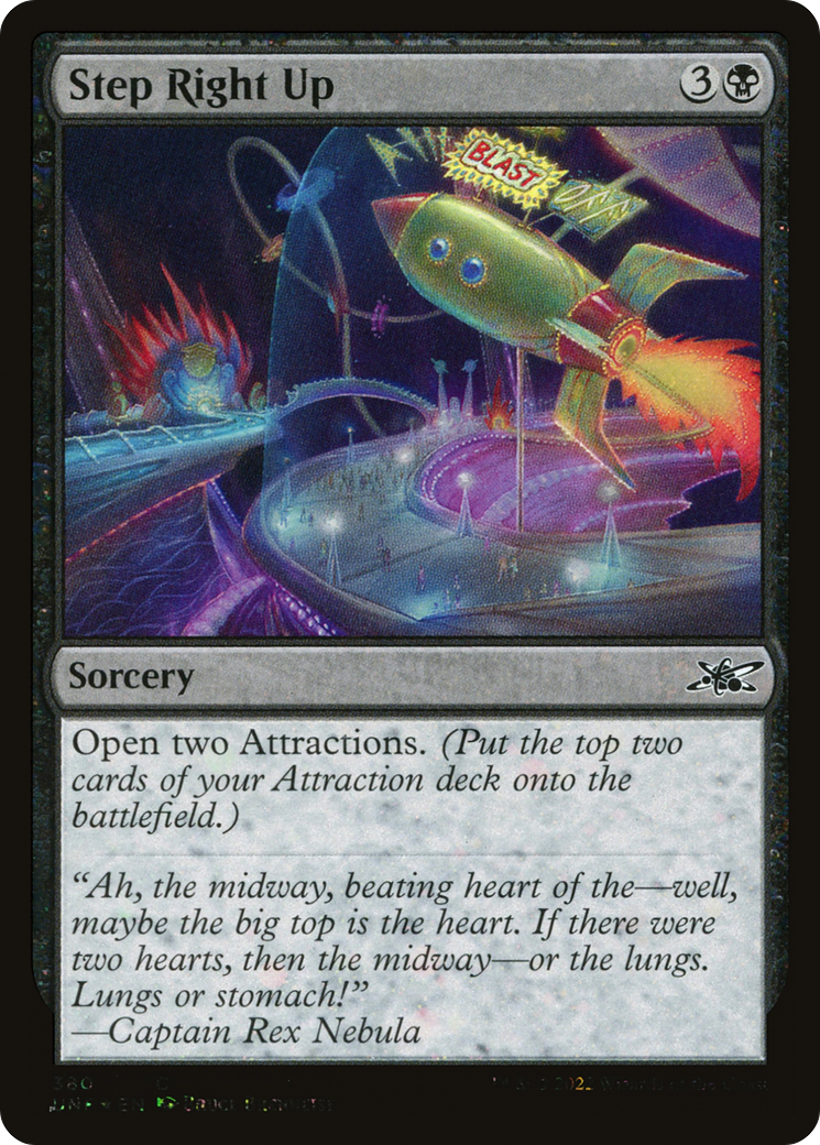 Step Right Up (UNF-380) - Unfinity Galaxy Foil [Common]