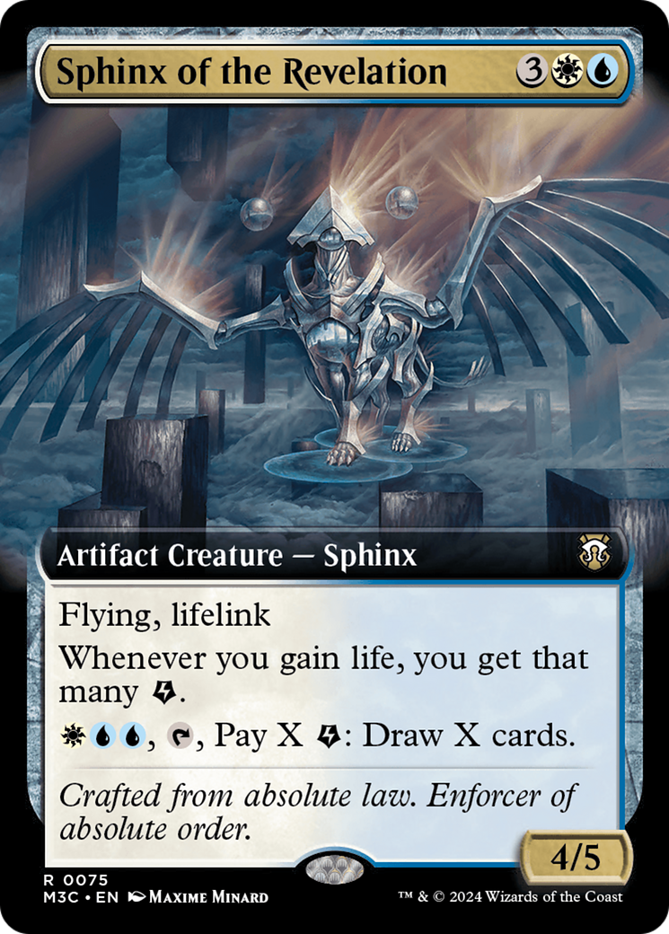 Sphinx of the Revelation (M3C-075) - Modern Horizons 3 Commander: (Extended Art) [Rare]