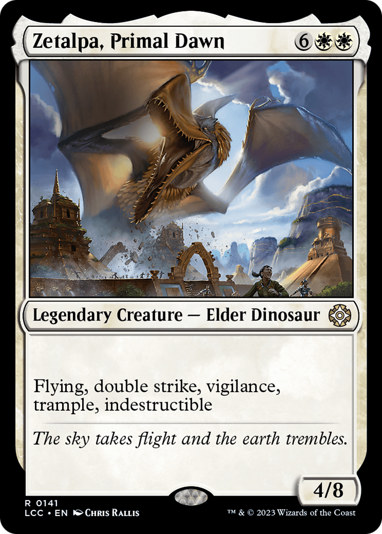 Zetalpa, Primal Dawn (LCC-141) - The Lost Caverns of Ixalan Commander [Rare]