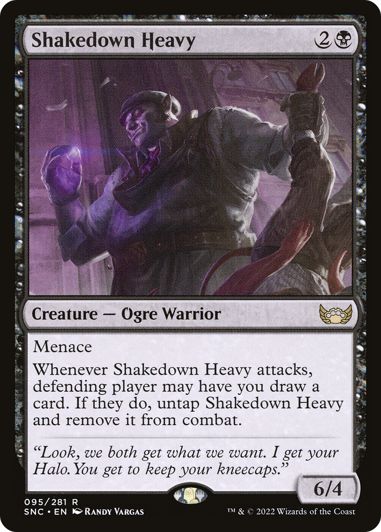 Shakedown Heavy (SNC-095) - Streets of New Capenna [Rare]