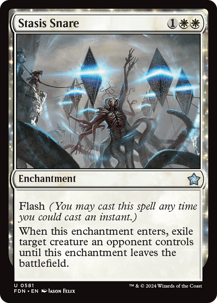 Stasis Snare (FDN-581) - Foundations [Uncommon]