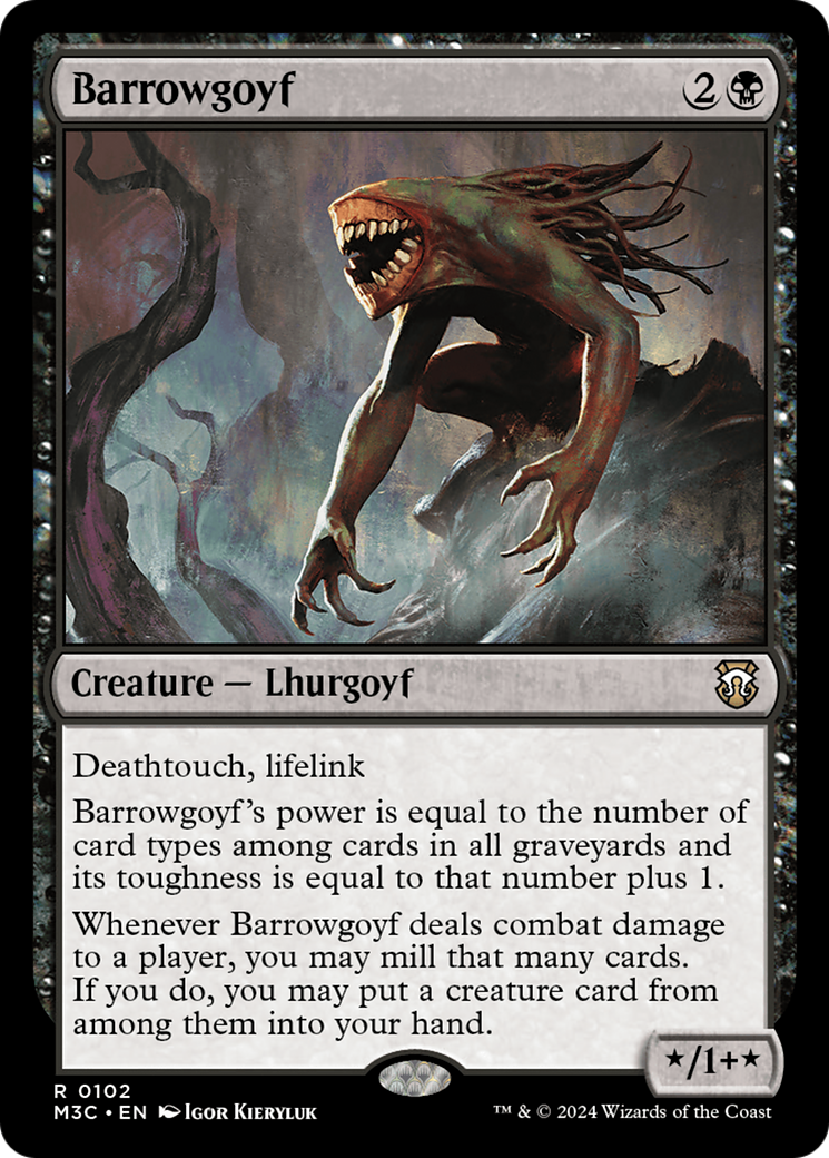Barrowgoyf (M3C-102) - Modern Horizons 3 Commander [Rare]