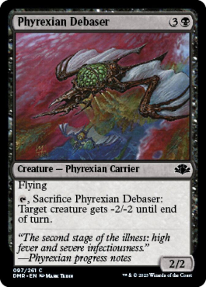 Phyrexian Debaser (DMR-097) - Dominaria Remastered [Common]