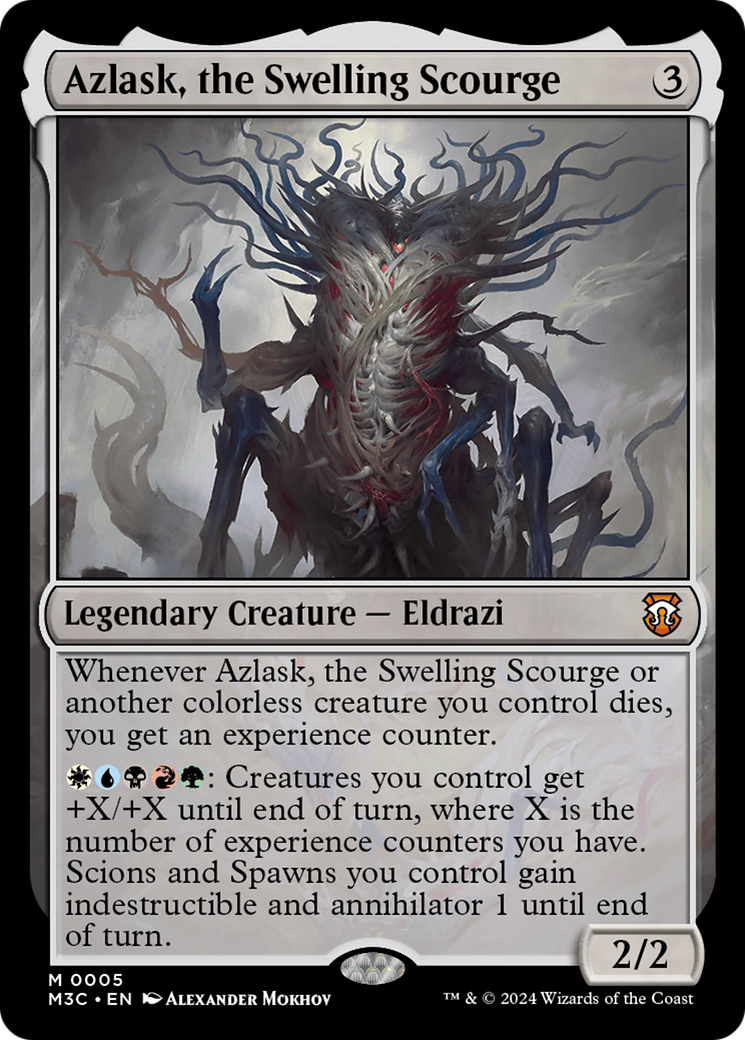 Azlask, the Swelling Scourge (M3C-005) - Modern Horizons 3 Commander Foil [Mythic]