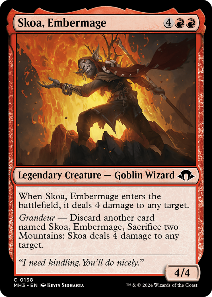 Skoa, Embermage (MH3-138) - Modern Horizons 3 Foil [Common]