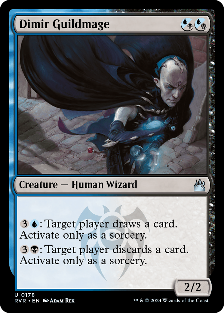Dimir Guildmage (RVR-178) - Ravnica Remastered [Uncommon]