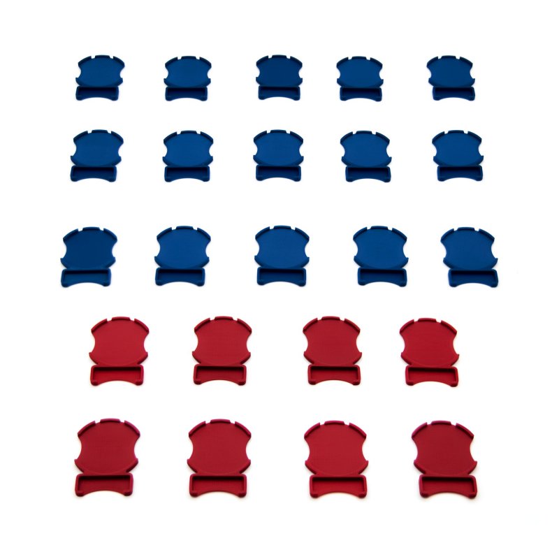 BGExpansions - Blood on the Clocktower: Character Token & Name Tag Trays (23 pieces)