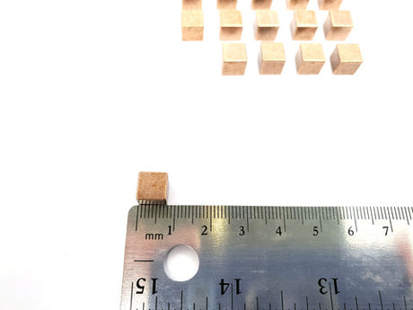 Top Shelf Gamer - Copper Metal Cubes (set of 15)