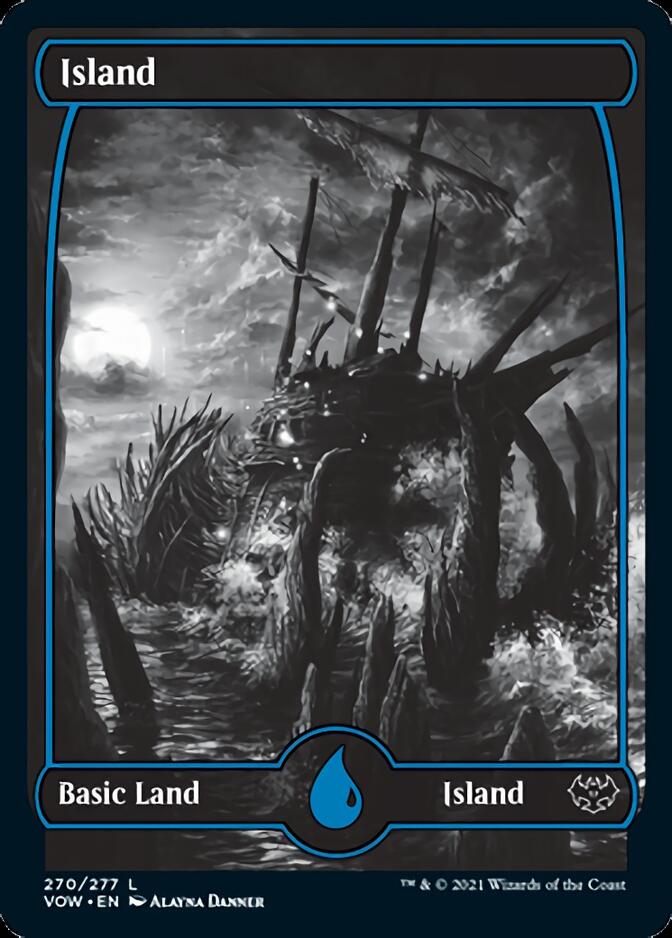 Island (VOW-270) - Innistrad: Crimson Vow: (Showcase) [Common]
