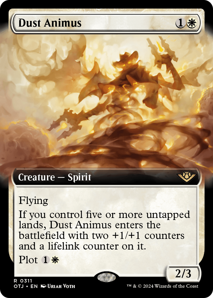 Dust Animus (OTJ-311) - Outlaws of Thunder Junction: (Extended Art) Foil [Rare]