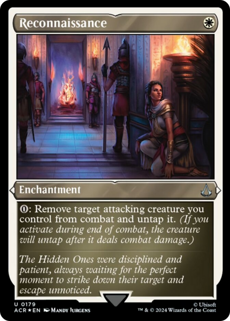 Reconnaissance (ACR-179) - Assassin's Creed Etched Foil [Uncommon]