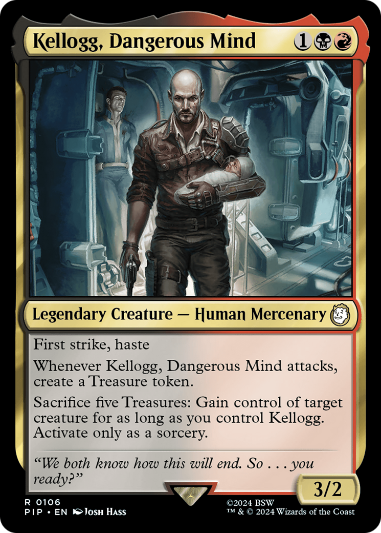 Kellogg, Dangerous Mind (PIP-106) - Fallout [Rare]