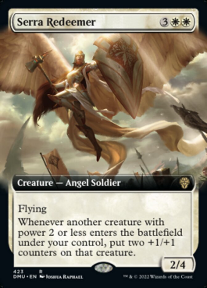 Serra Redeemer (DMU-423) - Dominaria United: (Extended Art) [Rare]
