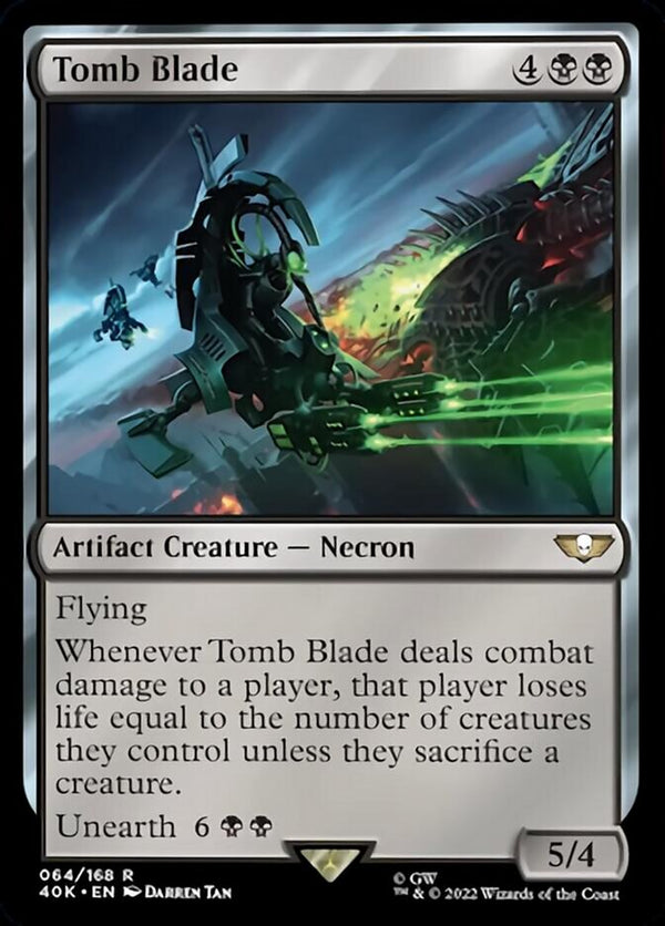 Tomb Blade (40K-064) - Warhammer 40,000 Commander [Rare]