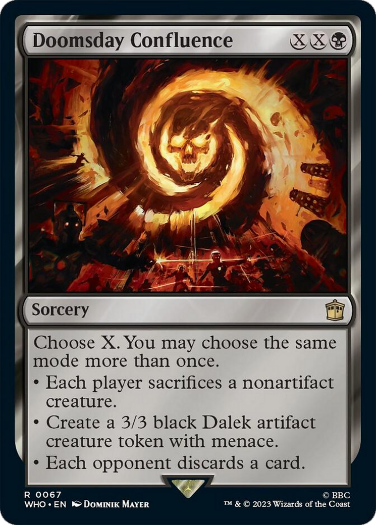 Doomsday Confluence (WHO-067) - Doctor Who [Rare]