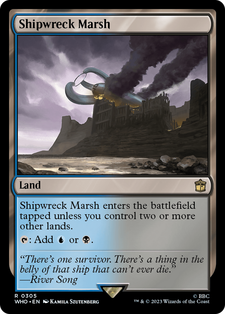 Shipwreck Marsh (WHO-305) - Doctor Who [Rare]