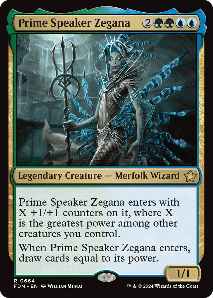 Prime Speaker Zegana (FDN-664) - Foundations [Rare]