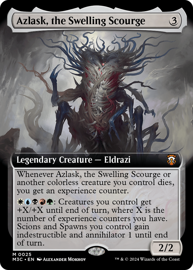 Azlask, the Swelling Scourge (M3C-025) - Modern Horizons 3 Commander: (Extended Art) [Mythic]