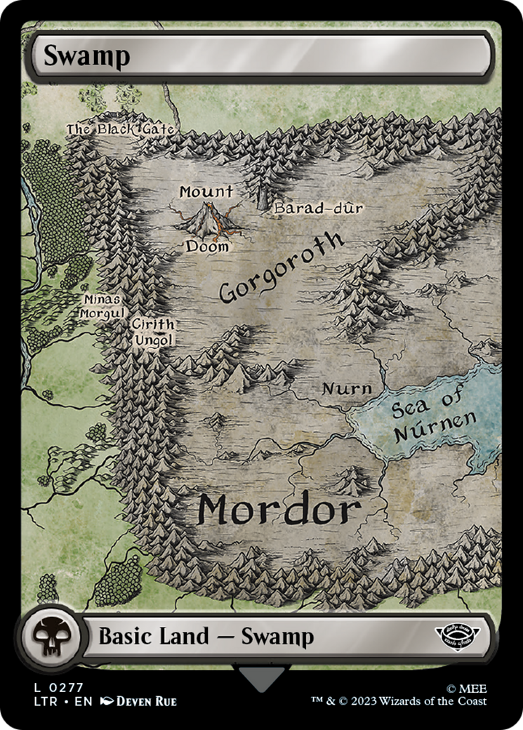 Swamp (LTR-277) - The Lord of the Rings: Tales of Middle-earth [Common]