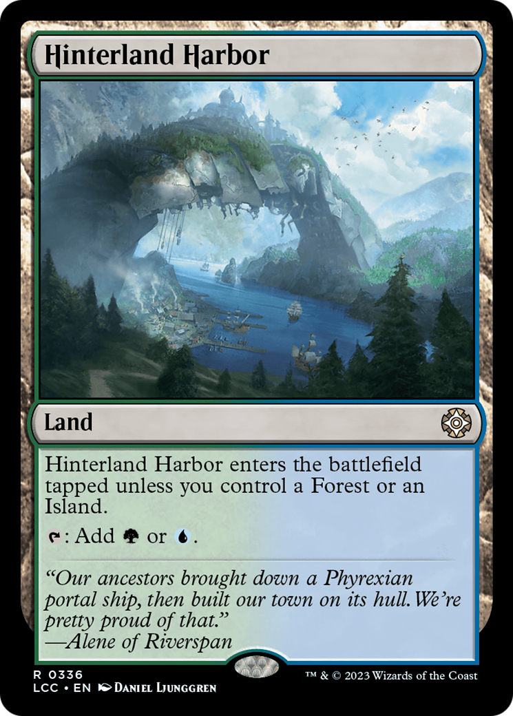 Hinterland Harbor (LCC-336) - The Lost Caverns of Ixalan Commander [Rare]