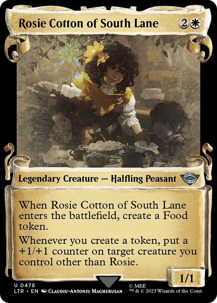 Rosie Cotton of South Lane (LTR-478) - The Lord of the Rings: Tales of Middle-earth: (Showcase) Scroll [Uncommon]