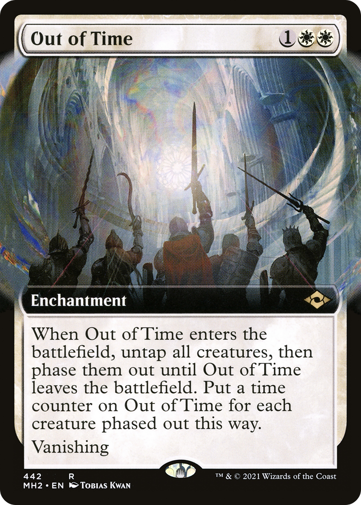 Out of Time (MH2-442) - Modern Horizons 2: (Extended Art) [Rare]