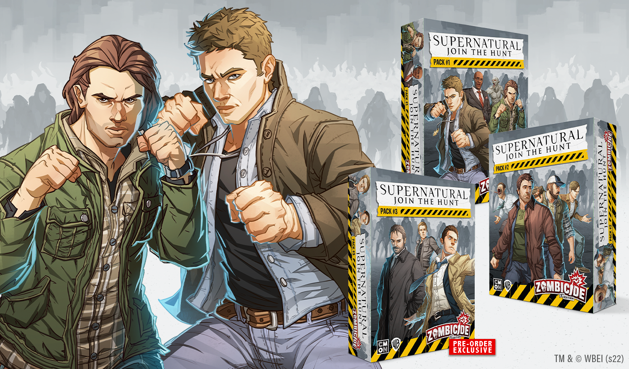 Zombicide: Supernatural Character Packs (Kickstarter Bundle)