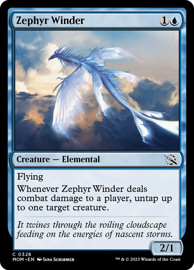 Zephyr Winder (MOM-328) - March of the Machine [Common]