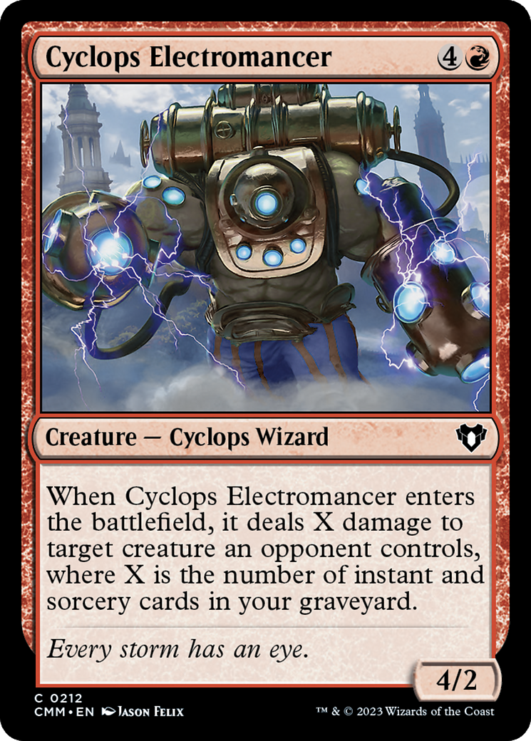 Cyclops Electromancer (CMM-212) - Commander Masters [Common]