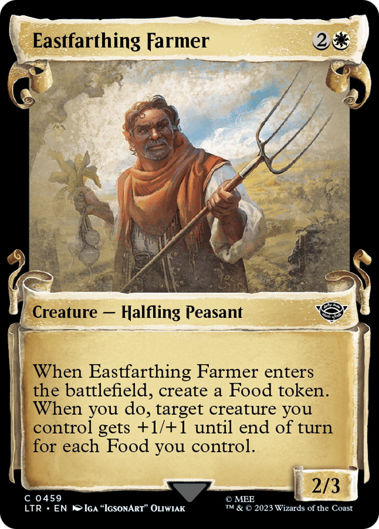 Eastfarthing Farmer (LTR-459) - The Lord of the Rings: Tales of Middle-earth: (Showcase) Scroll Foil [Common]